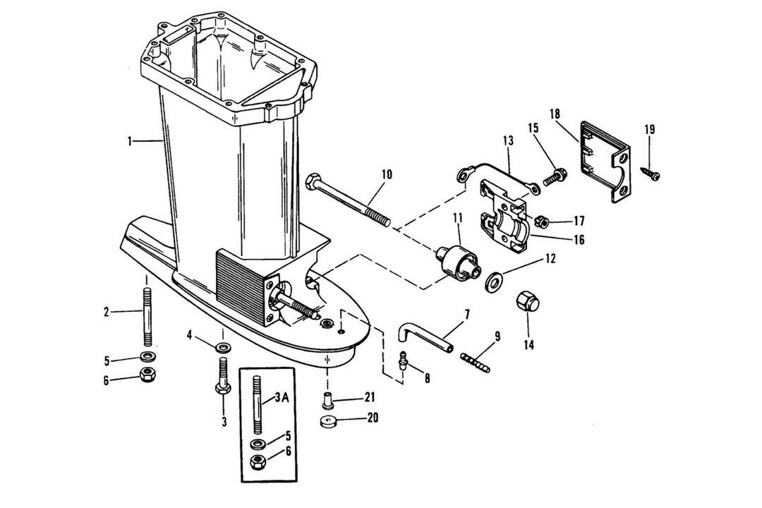 Mercury 8M0200077 Drive Shaft Housing