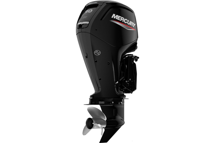 MERCURY 90EXLPT, 25" SHAFT, POWER TRIM