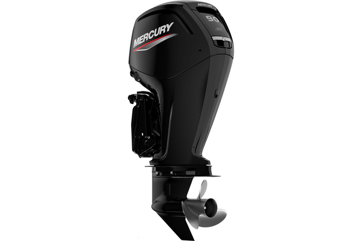 MERCURY 90EXLPT, 25" SHAFT, POWER TRIM