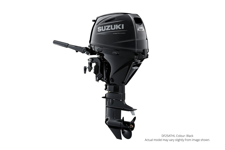 SUZUKI DF20ATS 4S, ELECTRIC START, REMOTE STEER, 15" SHAFT