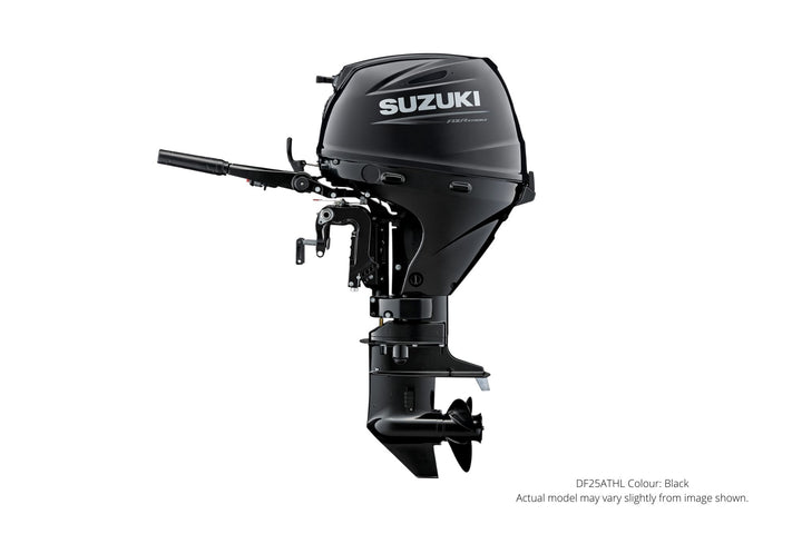 SUZUKI DF20ATS 4S, ELECTRIC START, REMOTE STEER, 15" SHAFT