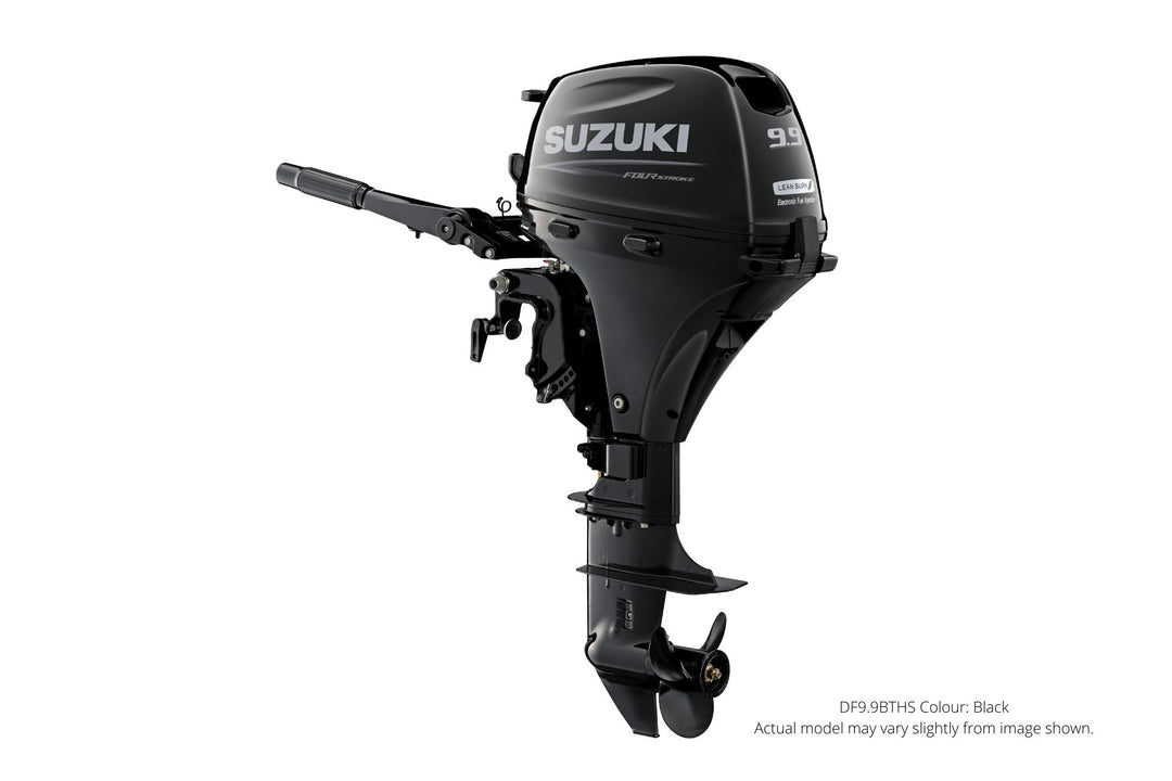 SUZUKI DF9.9BEL ELECTRIC START, LONG SHAFT, TILLER HANDLE MANUAL LIFT