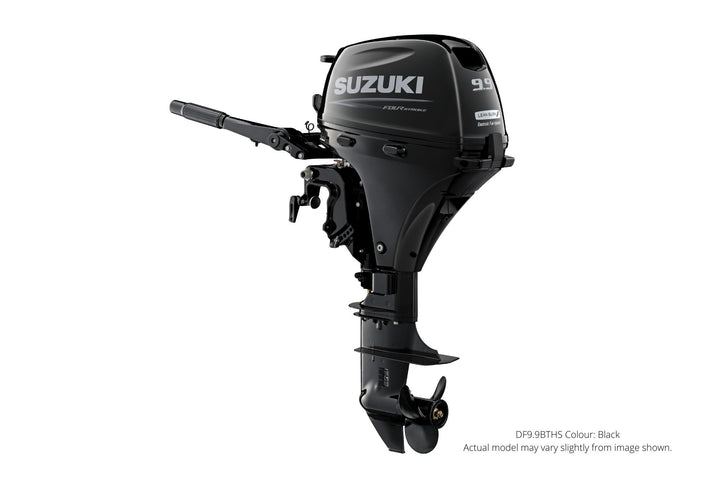SUZUKI DF9.9BEL ELECTRIC START, LONG SHAFT, TILLER HANDLE MANUAL LIFT