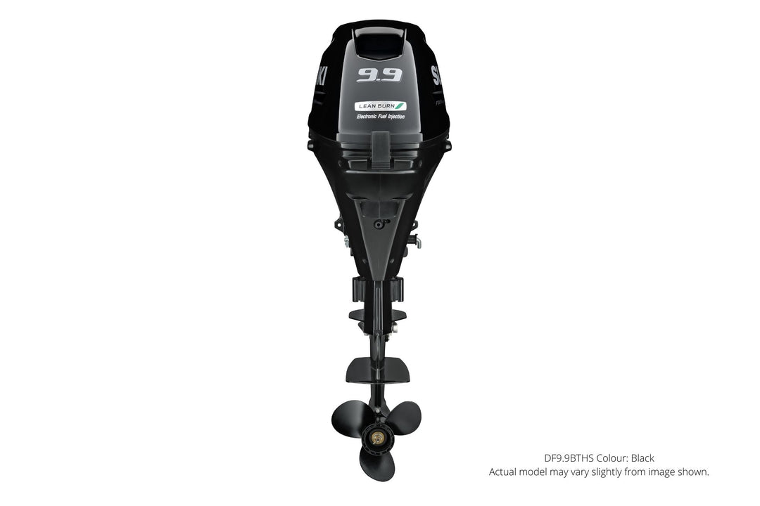 SUZUKI DF9.9BEL ELECTRIC START, LONG SHAFT, TILLER HANDLE MANUAL LIFT