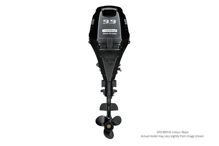 SUZUKI DF9.9BEL ELECTRIC START, LONG SHAFT, TILLER HANDLE MANUAL LIFT