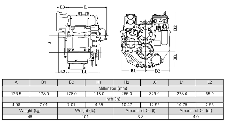 ZF Hurth Marine ZF63